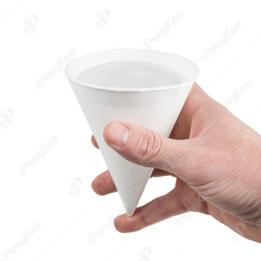 4OZ PAPER CONE CUP (CM) (200'S) (25PKT/CTN) Peng Kee Enterprise Sdn